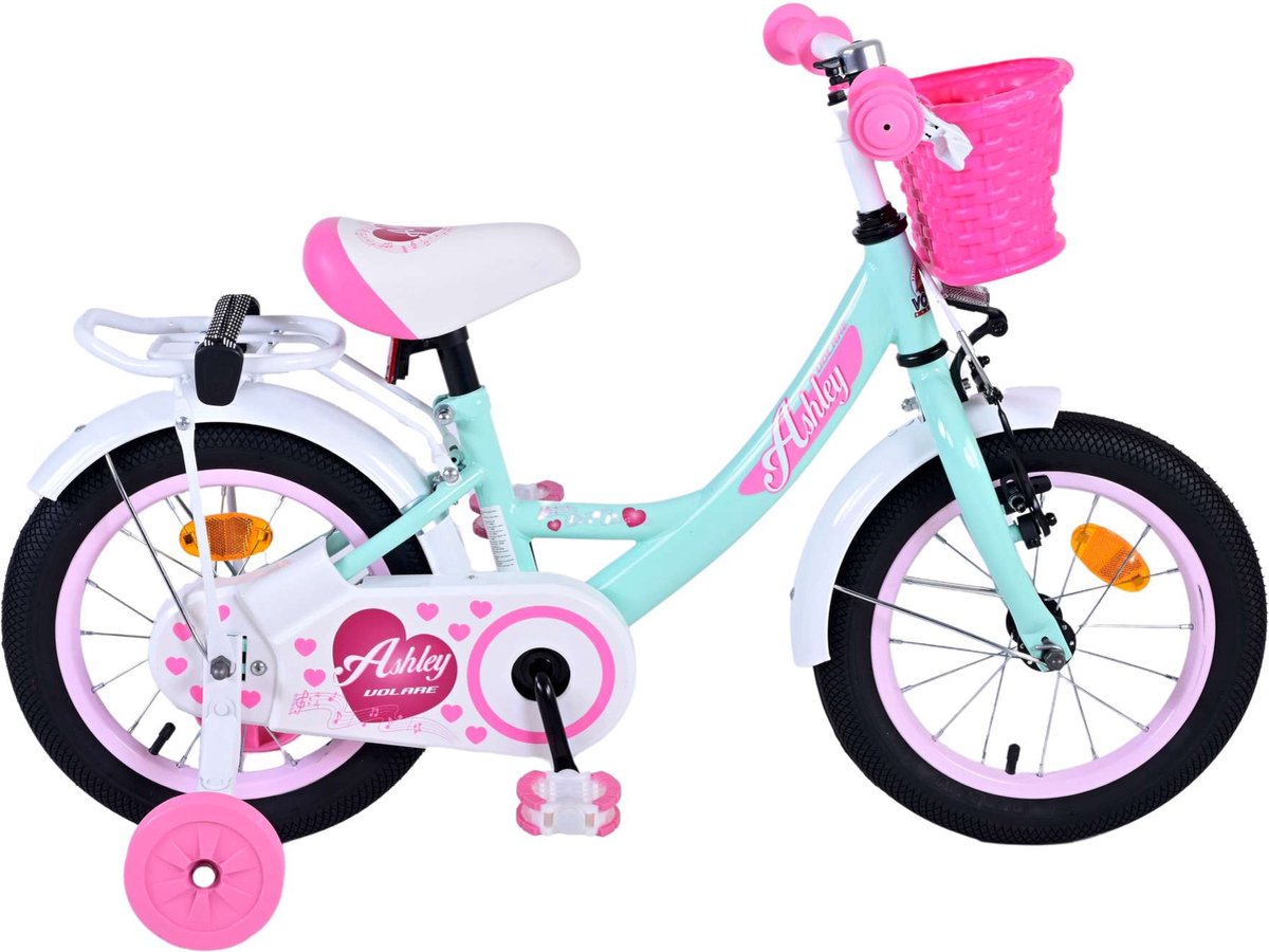 Volare Ashley Kinderfiets - Meisjes - 14 inch - Groen Kinderfiets kopen online