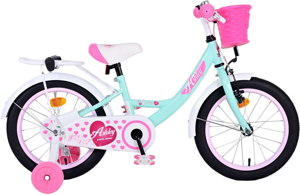 volare ashley kinderfiets meisjes 16 inch groen