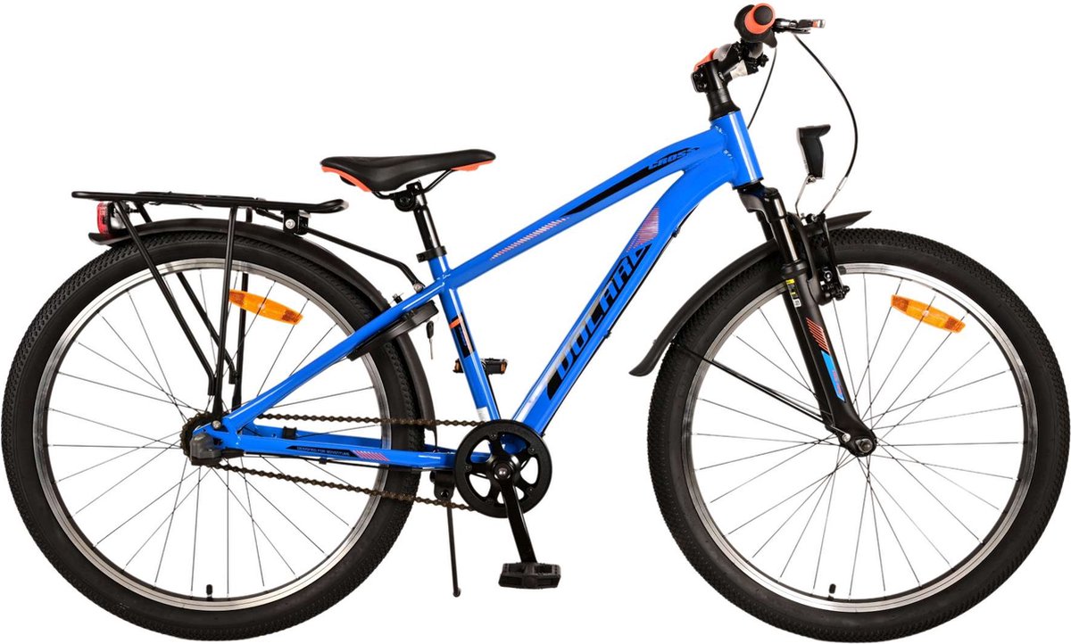 Volare Cross Kinderfiets - Jongens - 24 inch - Blauw - 3 versnellingen Kinderfiets kopen online
