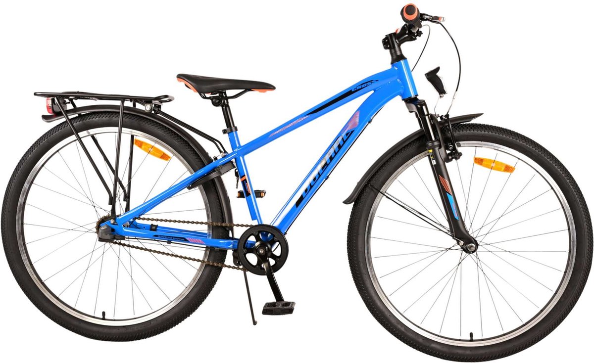 Volare Cross Kinderfiets - Jongens - 26 inch - Blauw - 3 Versnellingen Kinderfiets kopen online