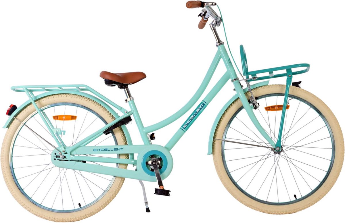 Volare Excellent Kinderfiets - Meisjes - 24 inch - Groen Kinderfiets kopen online