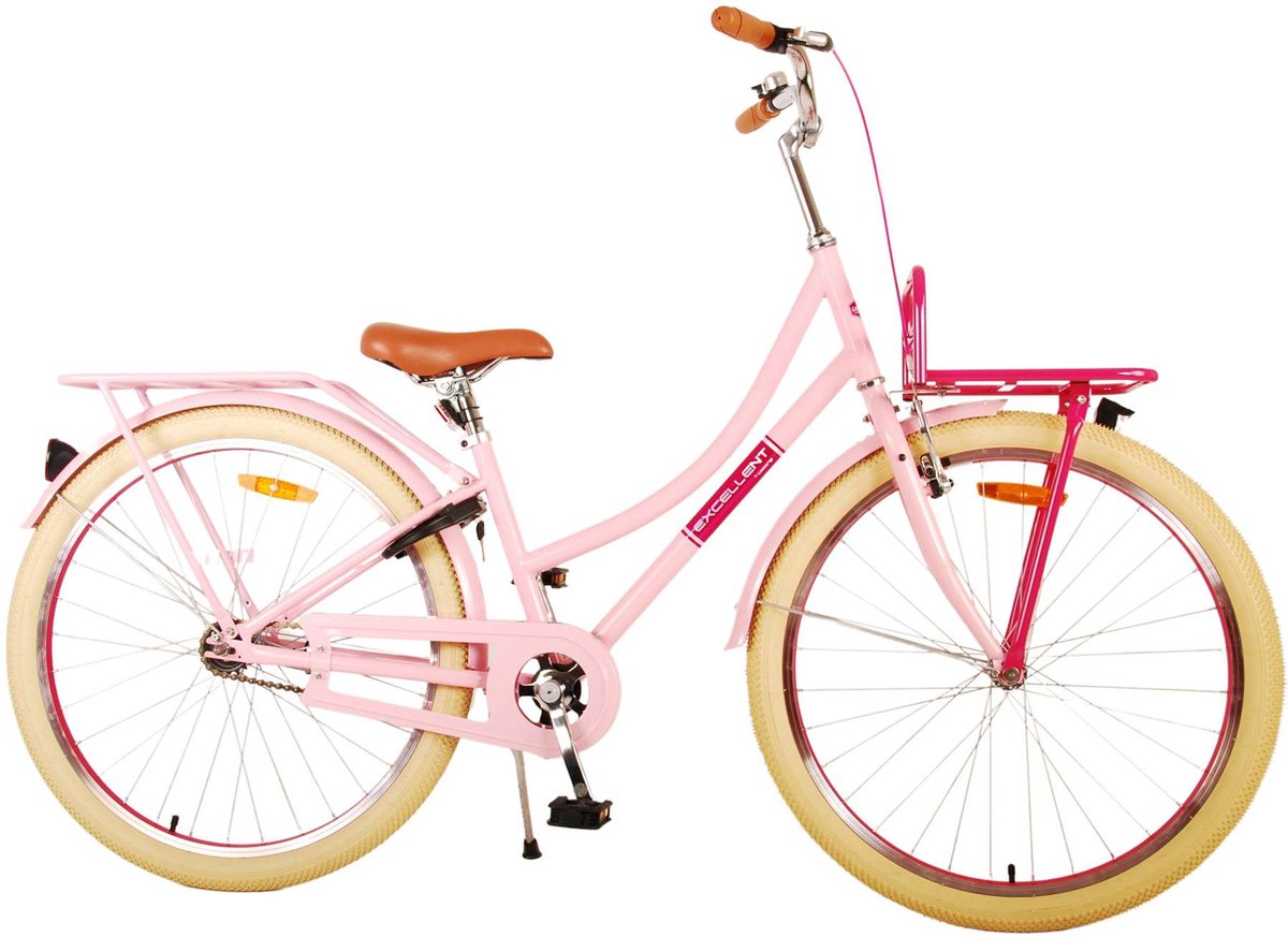 Volare Excellent Kinderfiets - Meisjes - 26 inch - Roze Kinderfiets kopen online