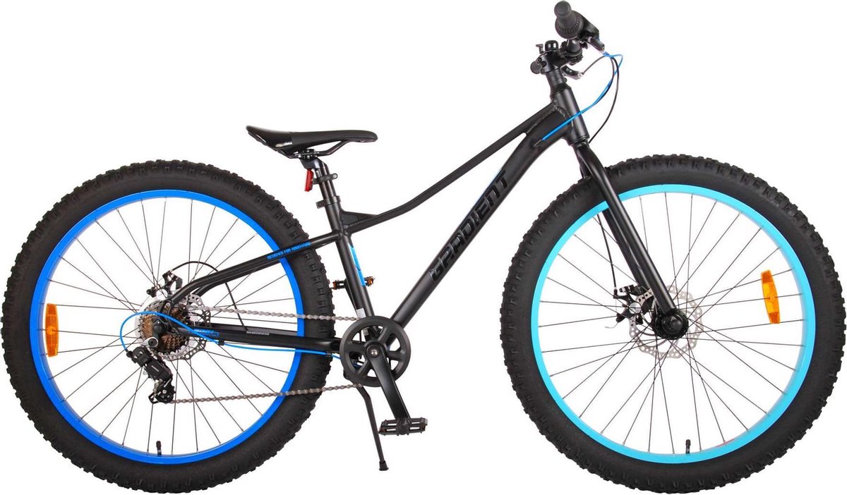 Volare Gradient Kinderfiets – Jongens – 26 inch – Zwart Blauw – 7 speed – Prime Collection Kinderfiets kopen online