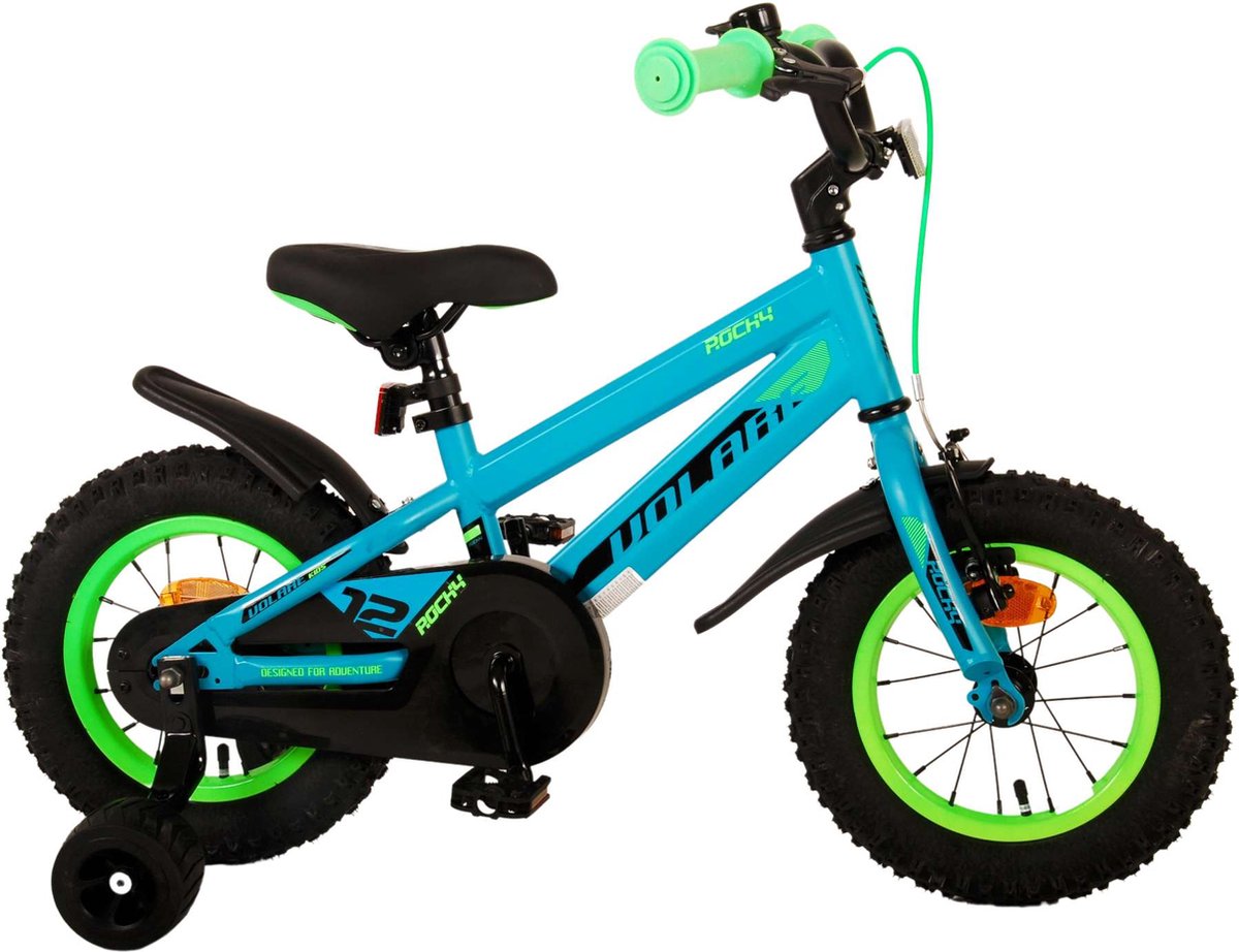 Volare Rocky Kinderfiets - Jongens - 12 inch - Groen Kinderfiets kopen online