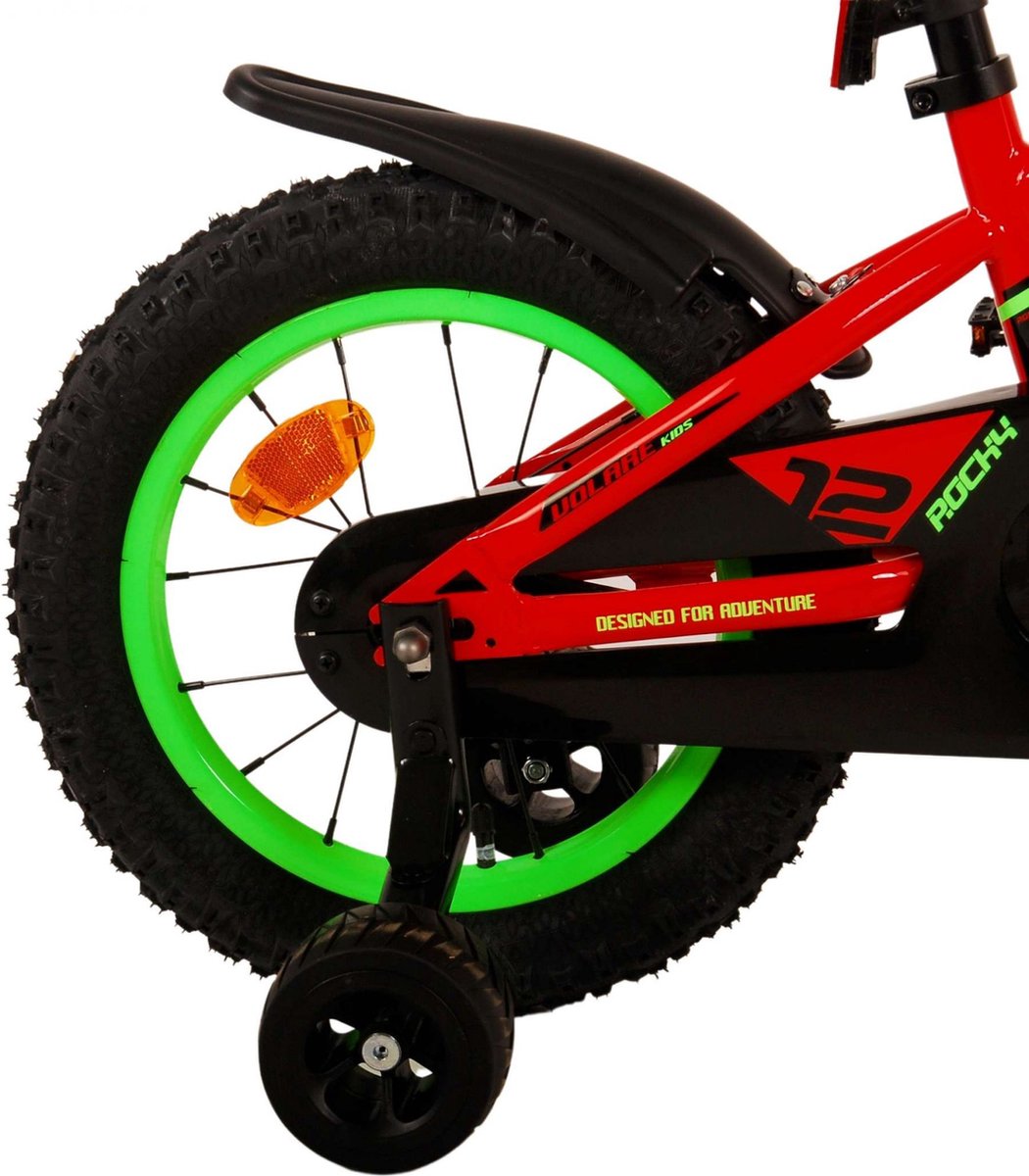 Volare Rocky Kinderfiets - Jongens - 14 inch - Rood Kinderfiets kopen online