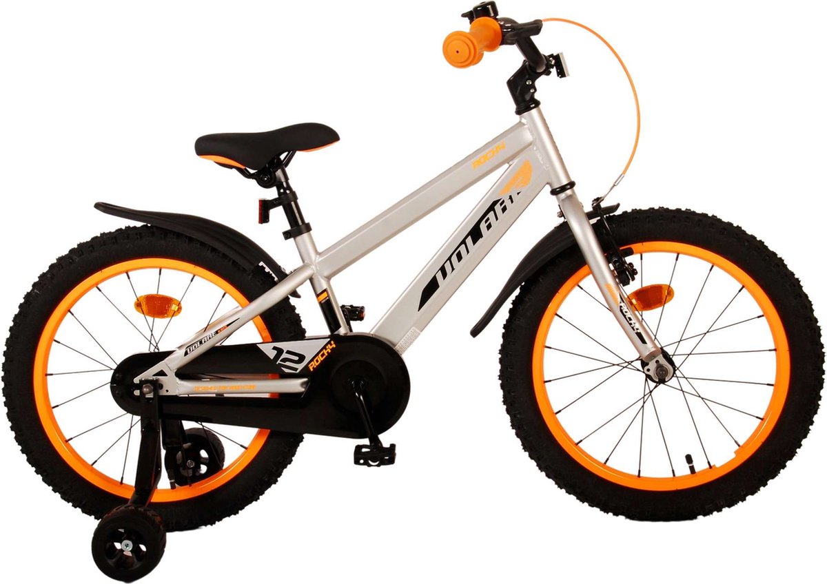 Volare Rocky Kinderfiets - Jongens - 18 inch - Grijs Kinderfiets kopen online