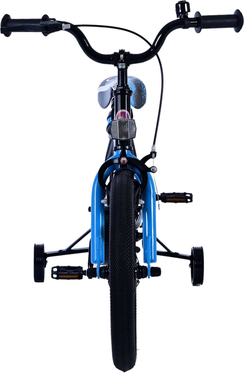 Volare Sportivo Kinderfiets Jongens 16 inch Blauw Zwart Kinderfiets kopen online