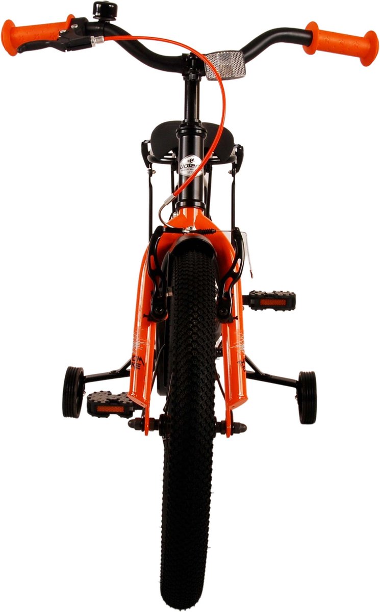 Volare Thombike Kinderfiets - Jongens - 18 inch - Zwart Oranje Kinderfiets kopen online