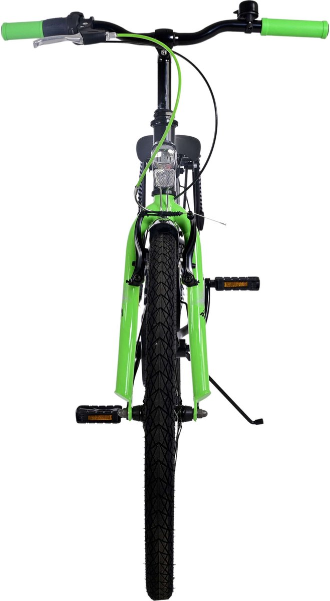 volare thombike kinderfiets jongens 24 inch geel 3 versnellingen