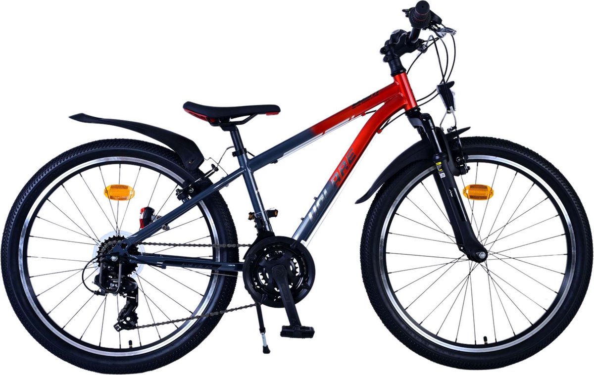 Volare XC Race Kinderfiets - 24 inch - 21 speed - Rood/Grijs Kinderfiets kopen online