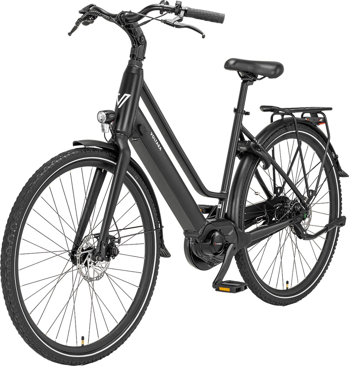 Voltara Alta - Elektrische Fiets - Maat L (170 - 200 cm) - Zwart - 360Wh accu Fiets (elektrisch) kopen online