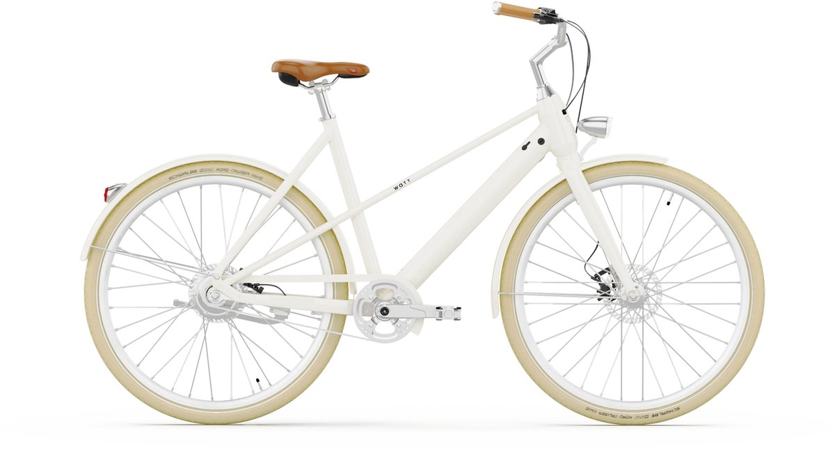 Watt Valencia E-bike 50CM Pearl White Fiets (elektrisch) kopen online