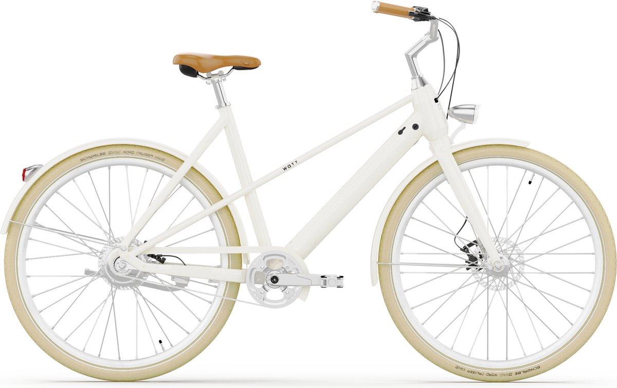 Watt Valencia E-bike 54CM Pearl White Fiets (elektrisch) kopen online