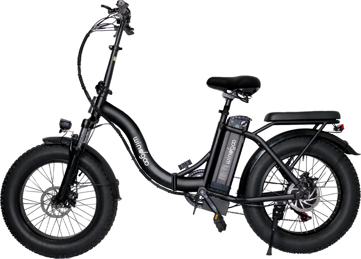 Windgoo E20 Pro - Fatbike - Elektrische Fiets - Vouwfiets - 20 Inch - 250W - 12.5Ah - APP - Zwart Fiets (elektrisch) kopen online
