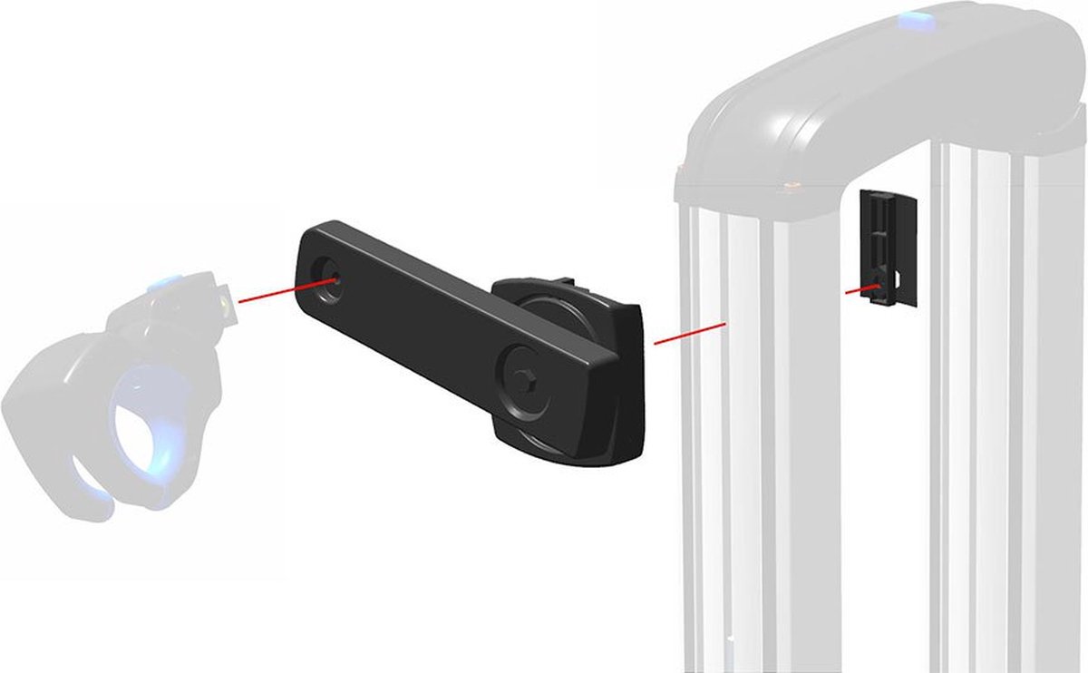 xlc cc x almada 61 adapter voor almada transparant