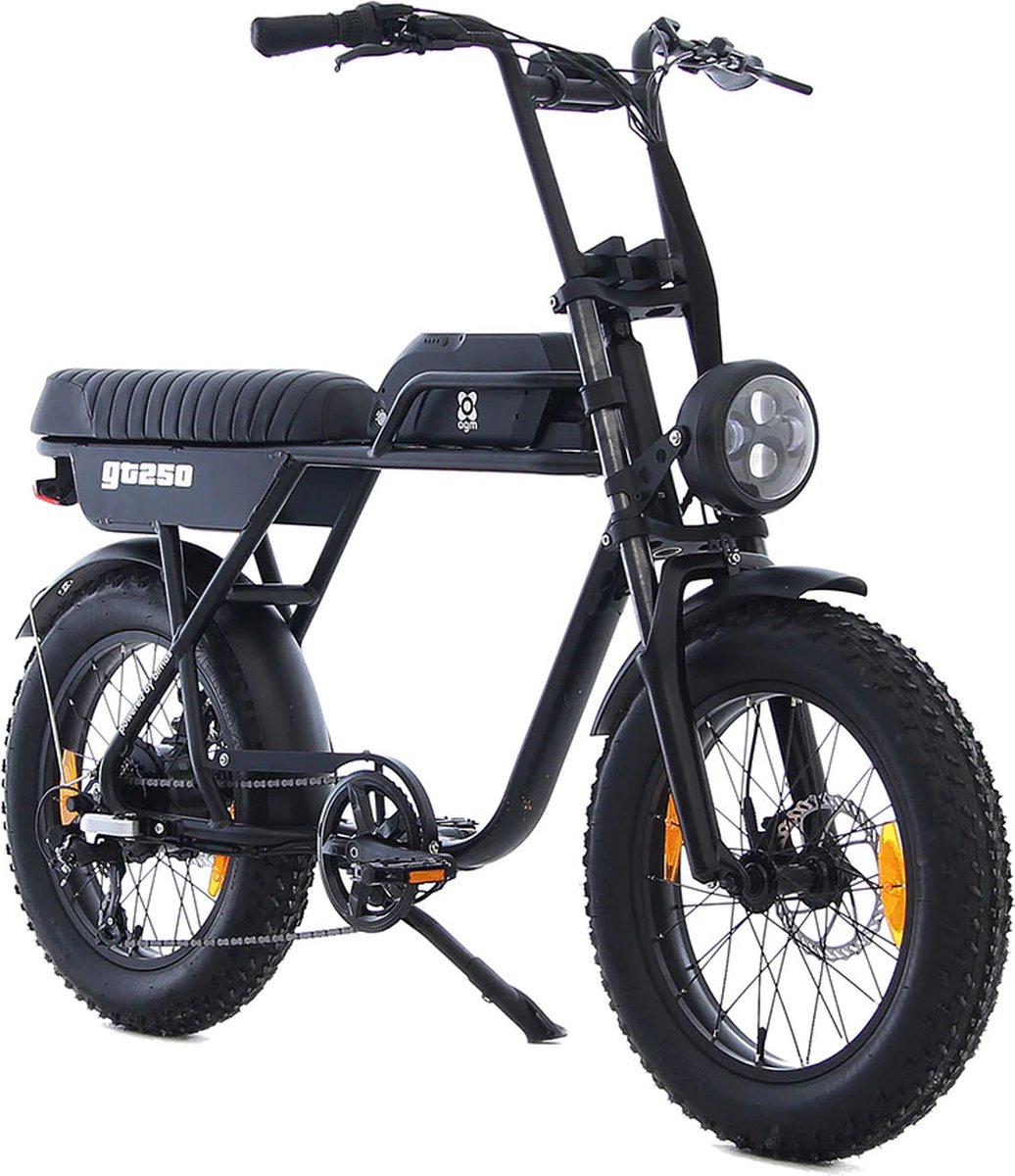 AGM GT250 - Fatbike - zwart - 25km/u - 2 jaar garantie! Fiets (elektrisch) kopen online