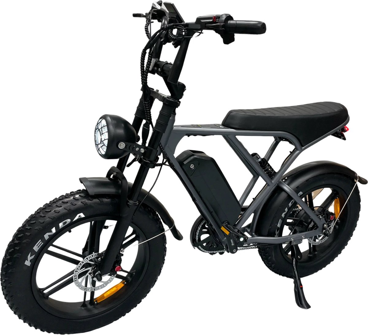 Anroc© Ouxi H9 Fatbike 3.0 Space Grey met Hydraulische remmen Fiets (elektrisch) kopen online