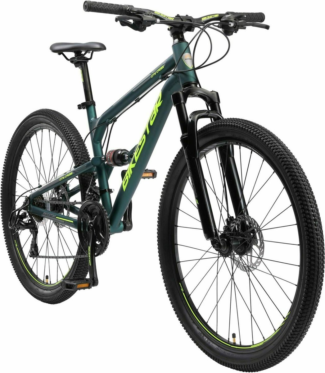 bikestar fully alu mtb 27 5 inch 21 speed