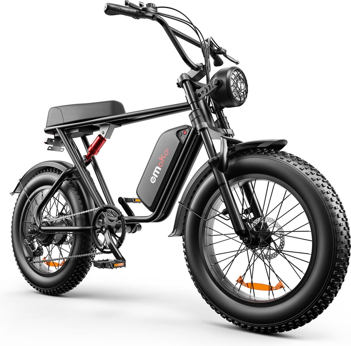 C91 Fatbike | Zwart | E-bike | Fattire | Elektrische fiets | 250wat | 17.5ah | Rijklaar Fiets (elektrisch) kopen online