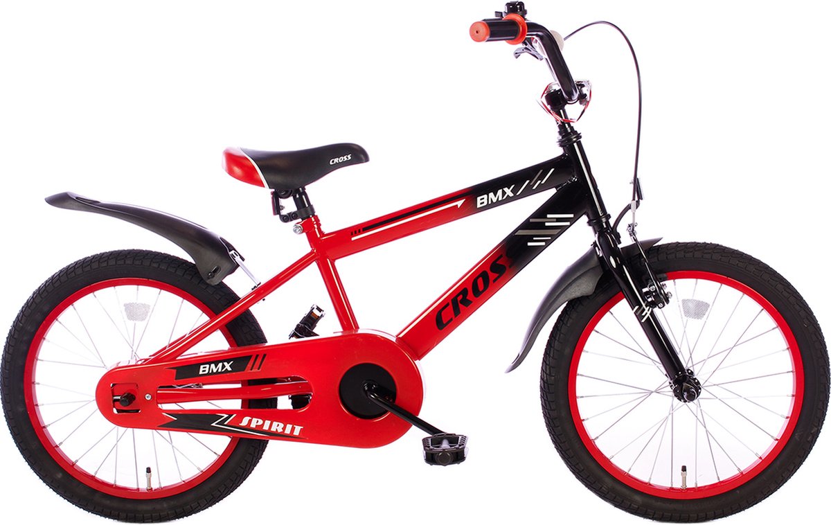 Cortego BMX Cross Jongensfiets Rood 22 Inch Kinderfiets kopen online
