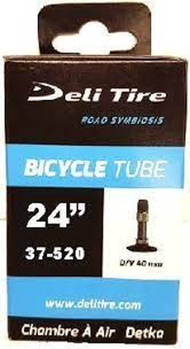 Deli Tire binnenband dv9 24 inch 45 mm 32/37-540/541 24x1 3/8 Fiets kopen online