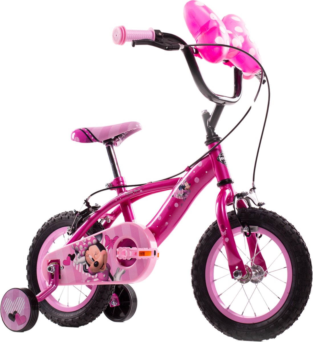 disney minnie 12 fiets roze jongen