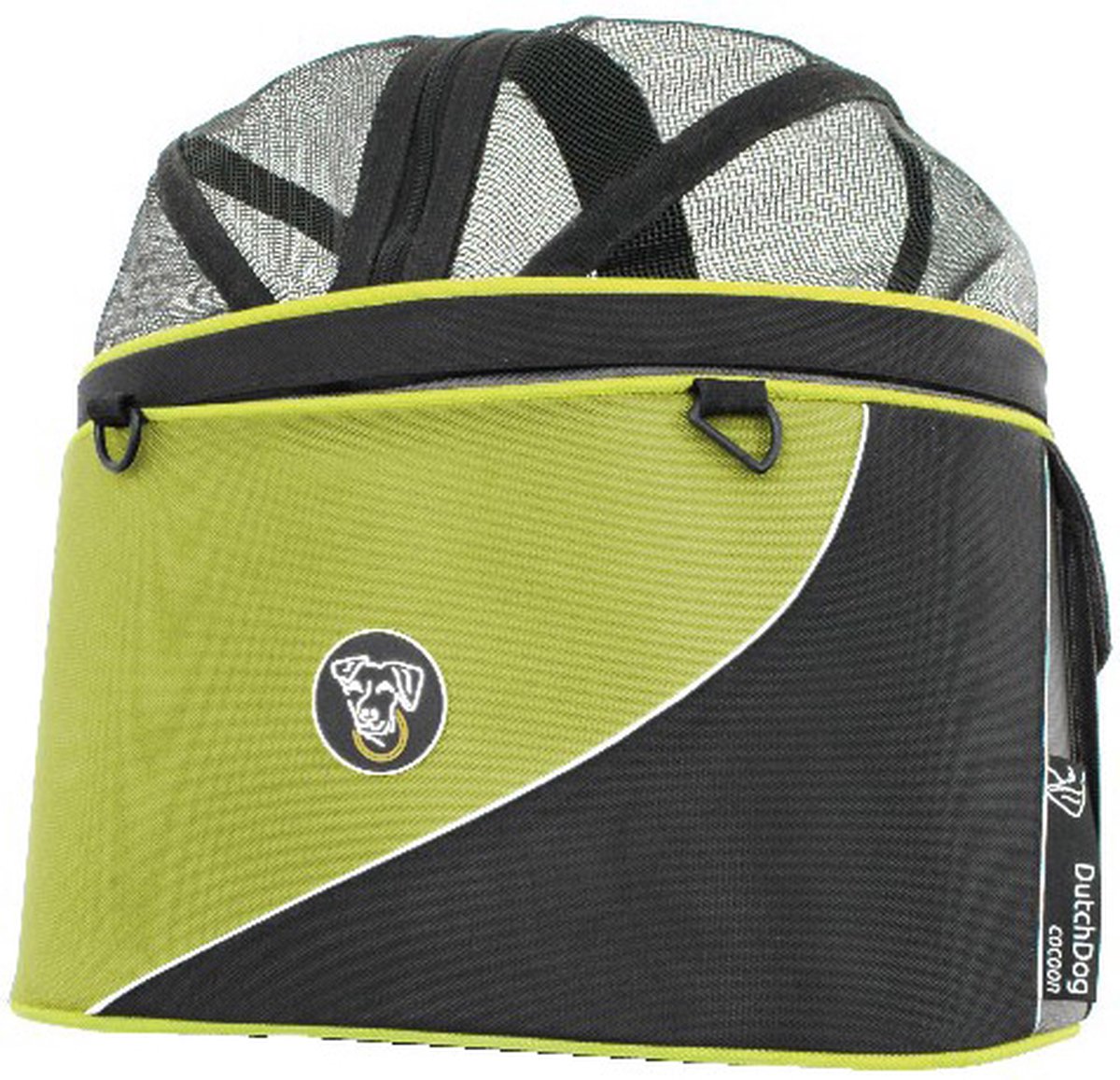 dutchdog doggyride cocoon carrying basket xl green