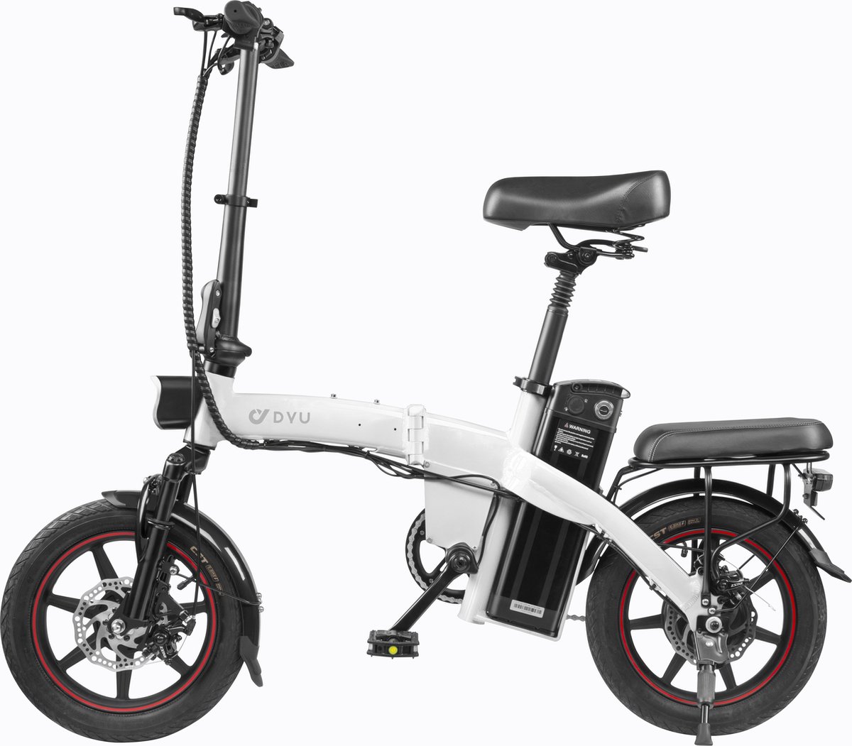 DYU A5 Opvouwbare e-bike 250 watt motorvermogen topsnelheid 25 km/u Fat tire 14’’ banden Fiets (elektrisch) kopen online