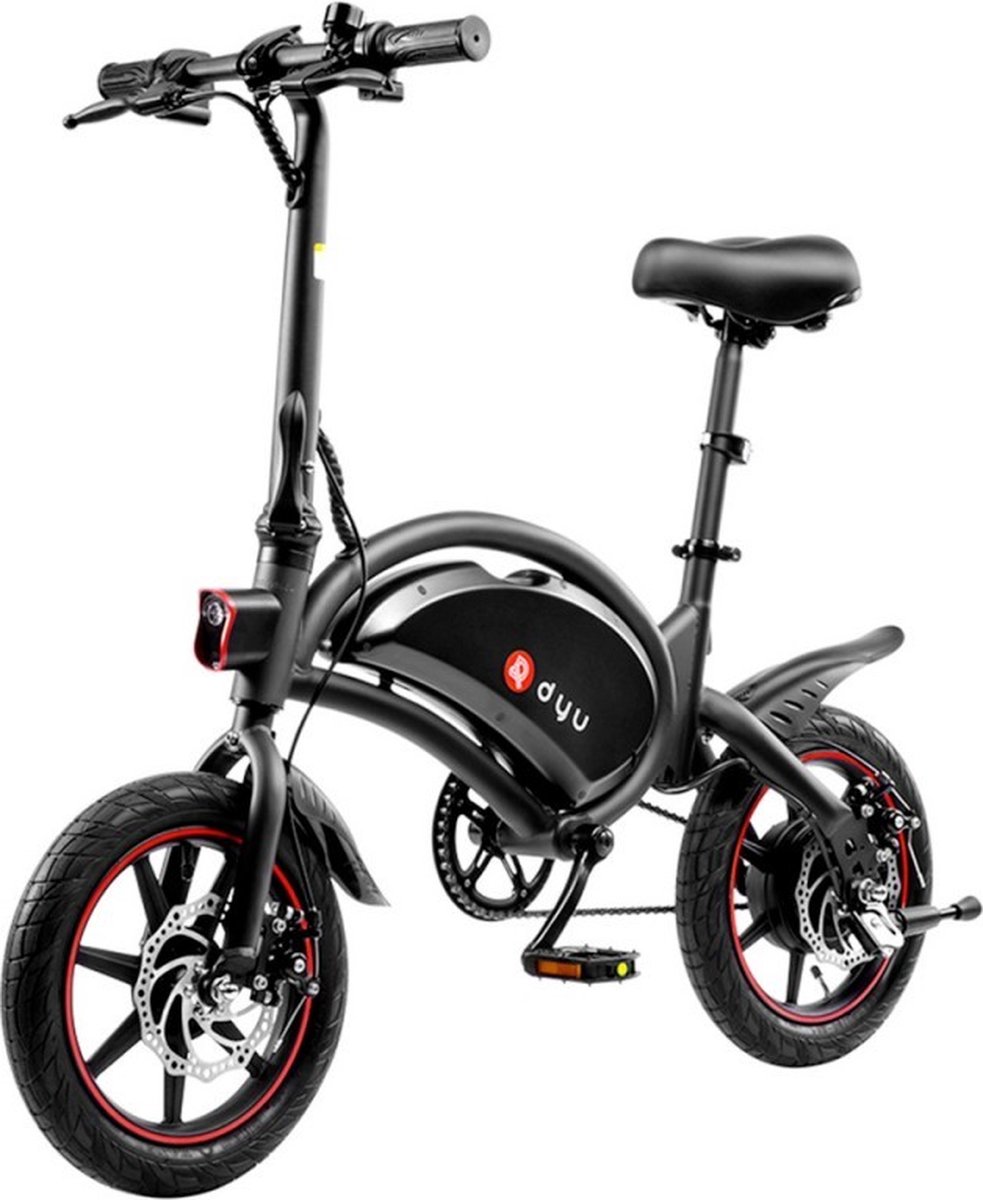 dyu d3f elektrische vouwfiets 10ah 36v 250w legaal zonder gashandel