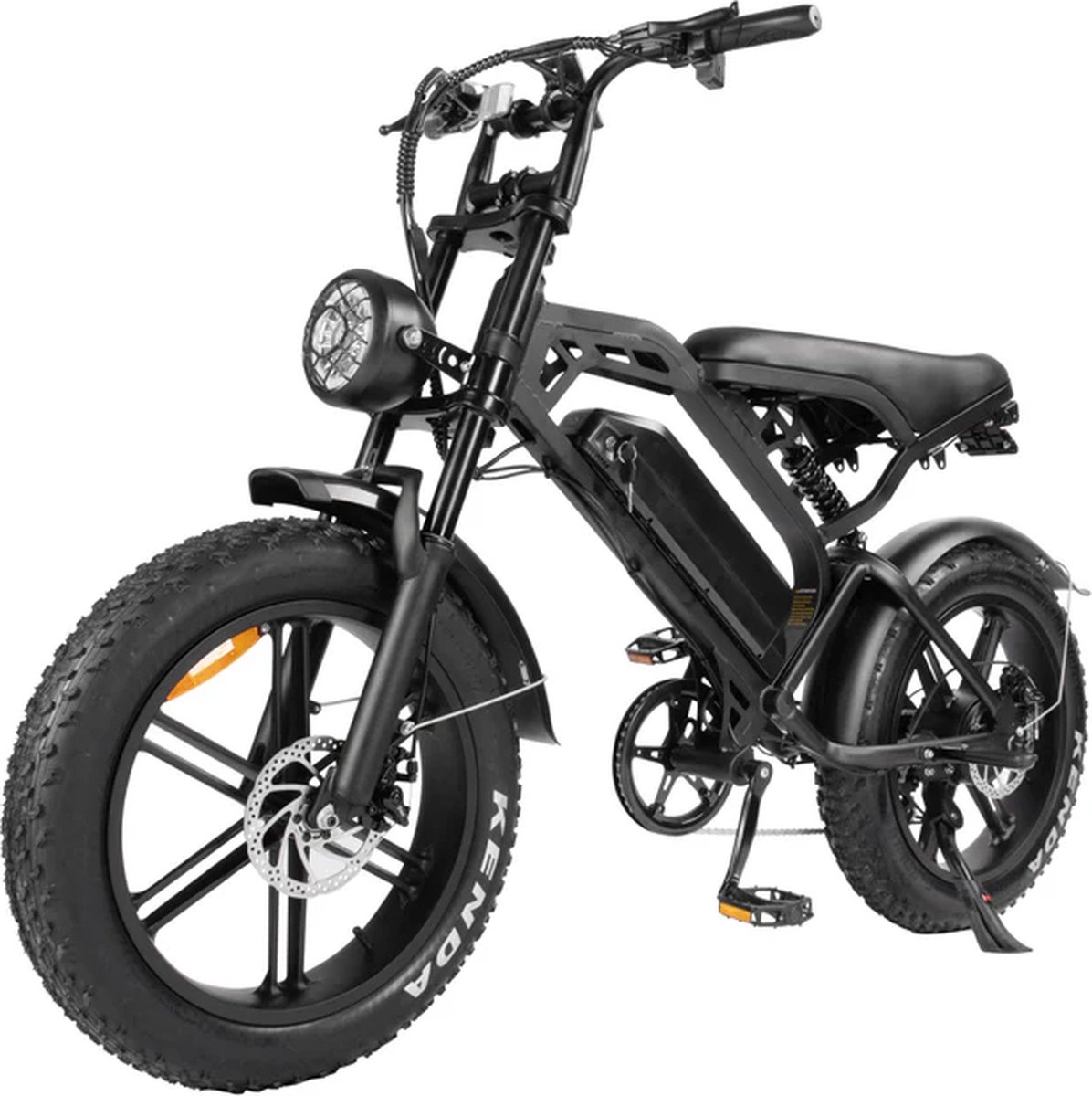 Fatbike V20 Pro 3.0 - 2024 model - Met Slot - Achterzitje - E bike - E-Fatbike - Elektrische Fiets - Met Accessoires - Voetensteuntjes - 2024/2025 Model Fiets (elektrisch) kopen online