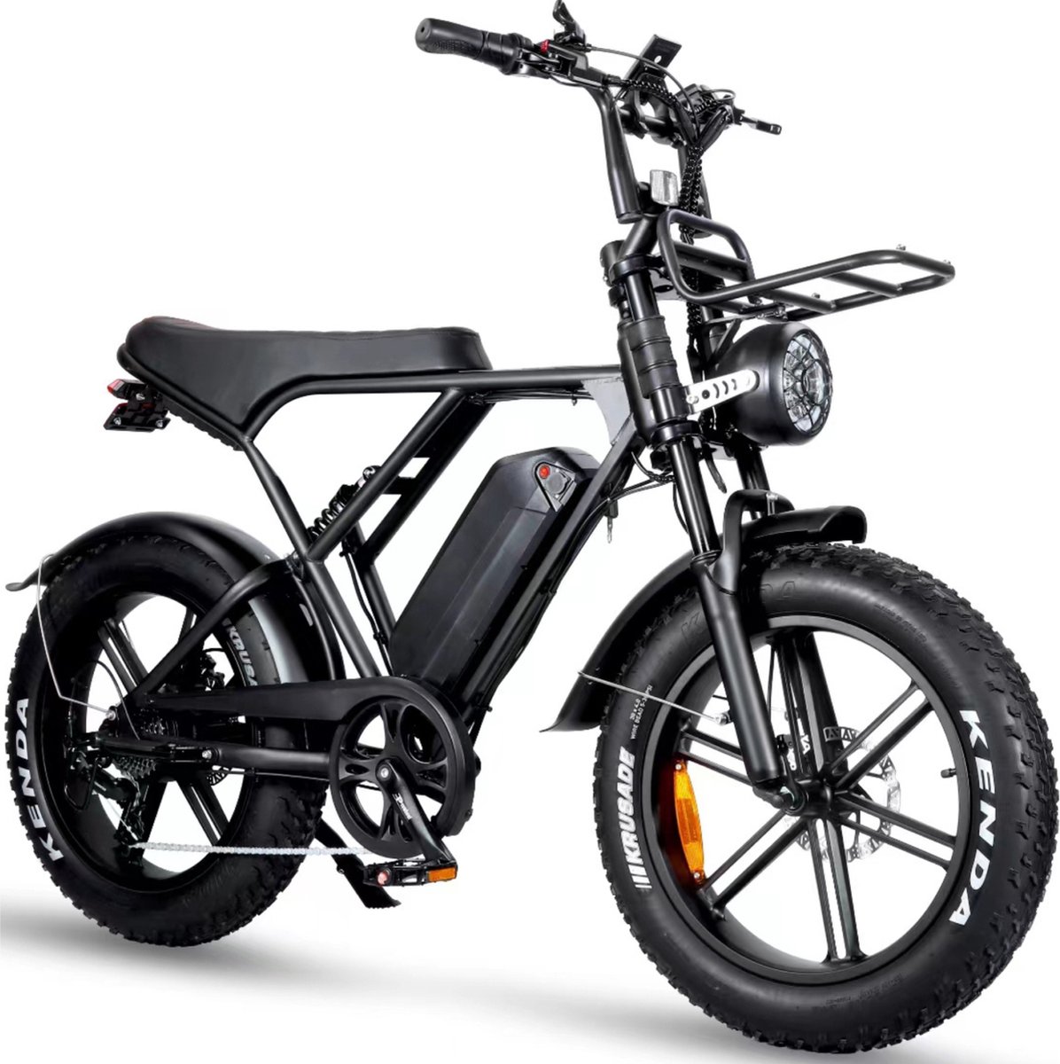 Ouxi H9/V9 3.0 - Hydraulisch - Met Slot - Alarmsysteem - Voorrekje - E bike - Fatbike - in doos - Elektrische Fiets - Begrenzer - Met Accessoires - Voetensteuntjes - 2024 Model Fiets (elektrisch) kopen online