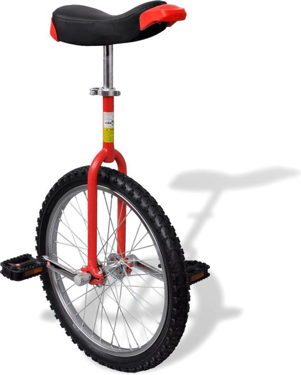 eenwieler verstelbaar rood 20 inch