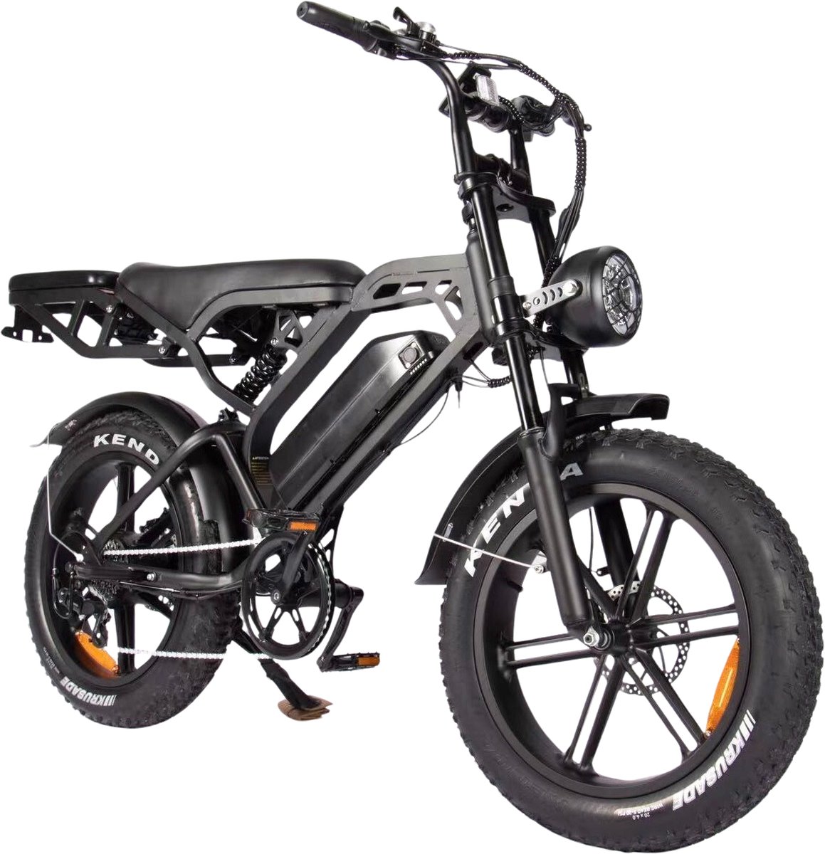 fatbike v20 pro hydraulisch garantie e bike in doos e fatbike elektrische fiets begrenzer voetensteuntjes 2024 model