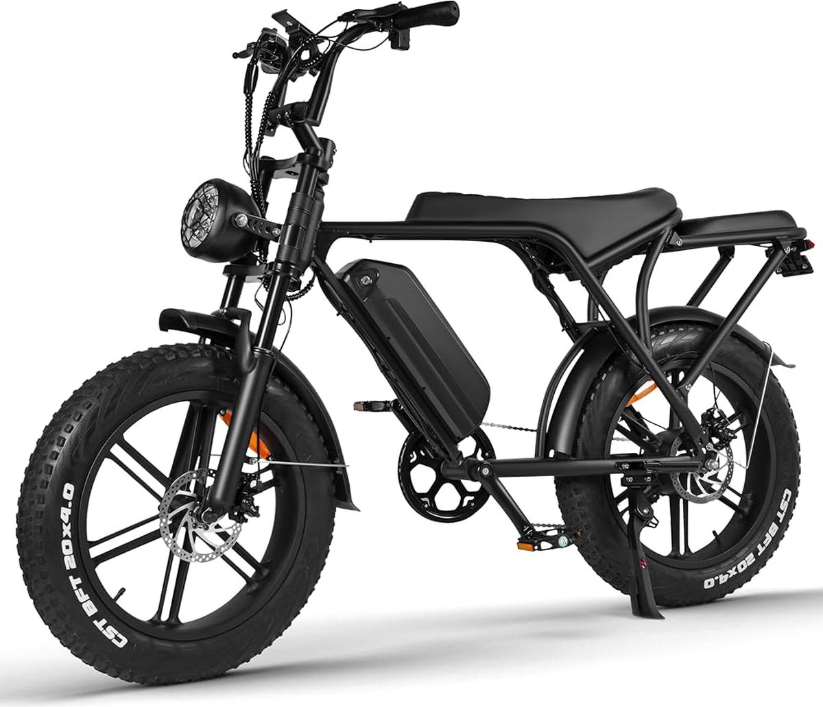 Fatbike V8 Model - Zwart - Elektrische Fatbikes - Elektrische Fiets - E Bike - 250 Watt - model 2024 Fiets (elektrisch) kopen online