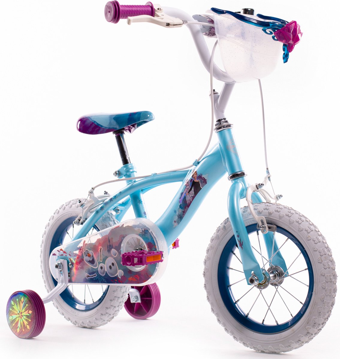 Frozen Kinderfiets - 12 Inch - met Zijwieltjes Kinderfiets kopen online