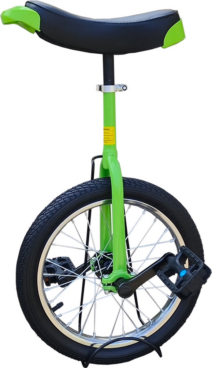 funsport eenwieler 16 inch groen