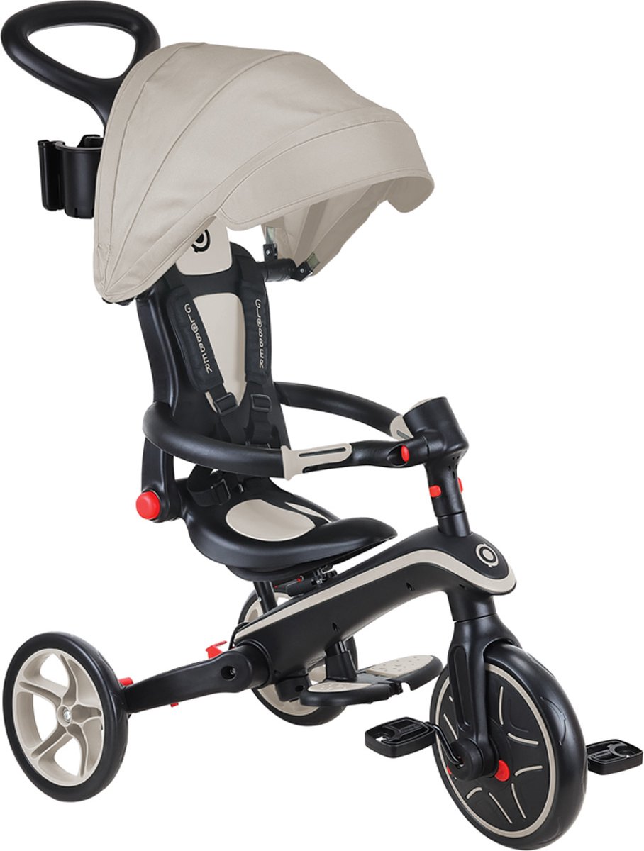 Globber Trike 4 in 1 Foldable Taupe Kinderfiets kopen online
