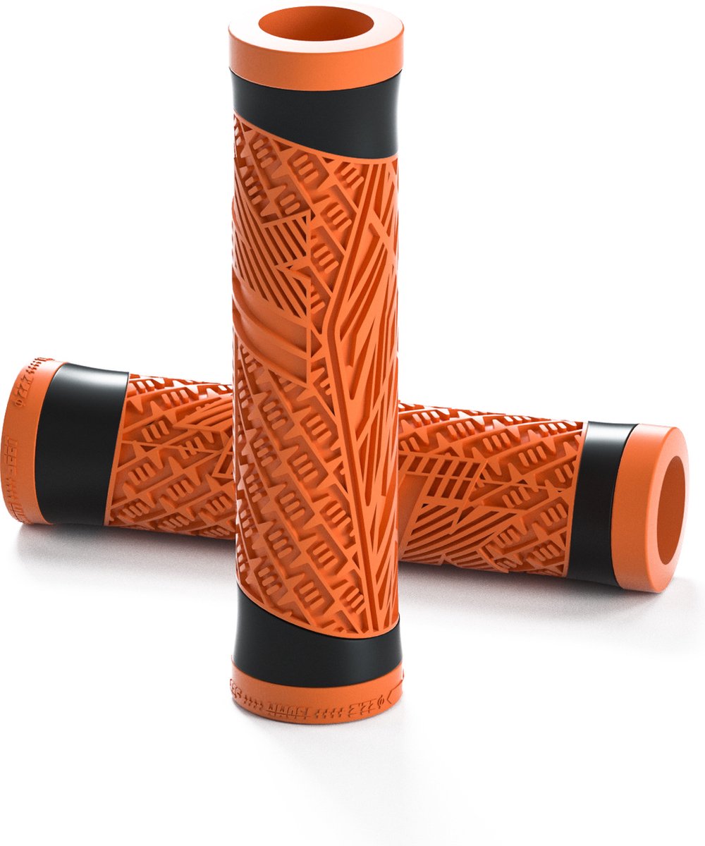hbs handvatten lengte 130 mm per paar oranje