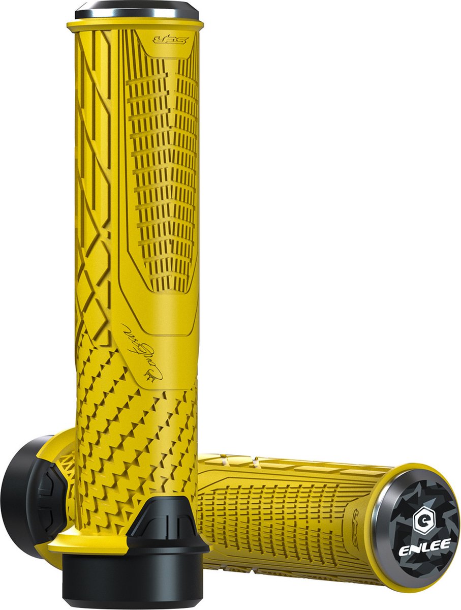hbs handvatten lengte 138 mm per paar geel