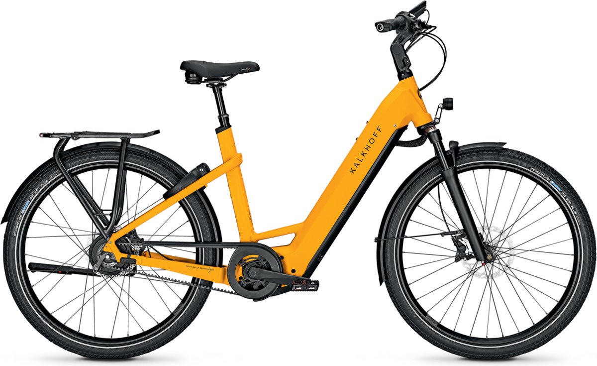 Kalkhoff Image 7.B Excite+ Geel 48 cm Fiets (elektrisch) kopen online