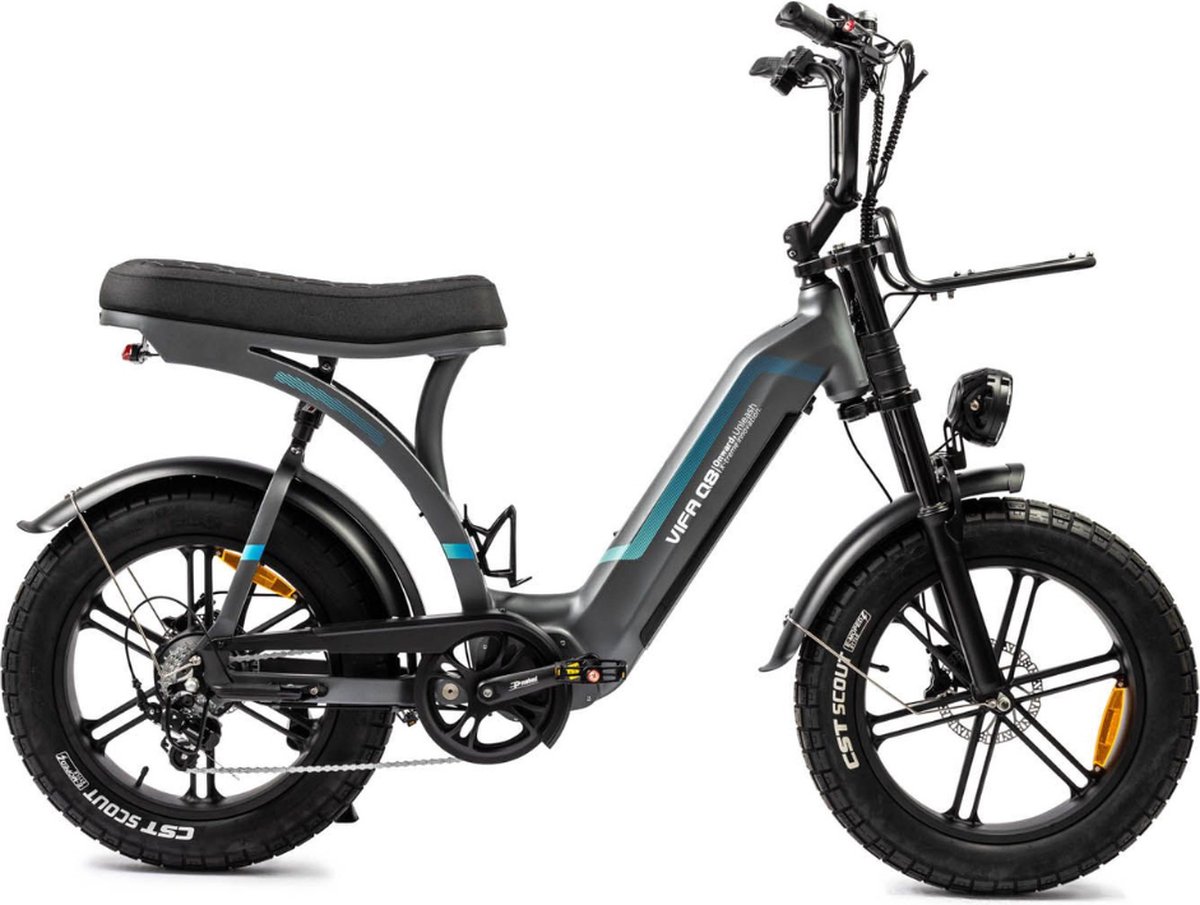 ouxi fatbike grijs 250w elektrische fatbike