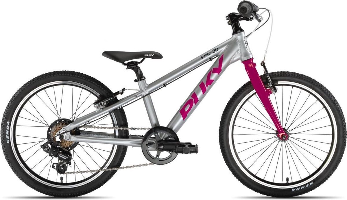 puky ls pro 20 7 alu 20 kinderen silver berry wielmaat 20