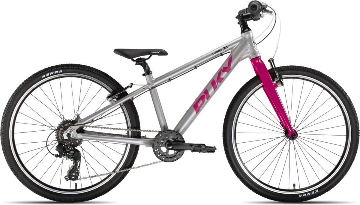 Puky LS-Pro 24-8 Alu 24" Kinderen, silver/berry Wielmaat 24" Kinderfiets kopen online