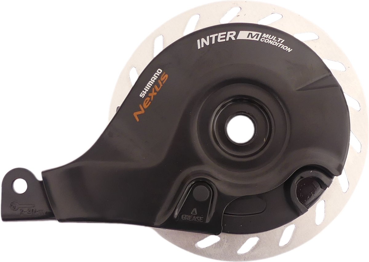 Rollerbrake achter Shimano Nexus BR-C3000-R 8,2mm 3/8 standaard remkracht - zwart Fiets kopen online