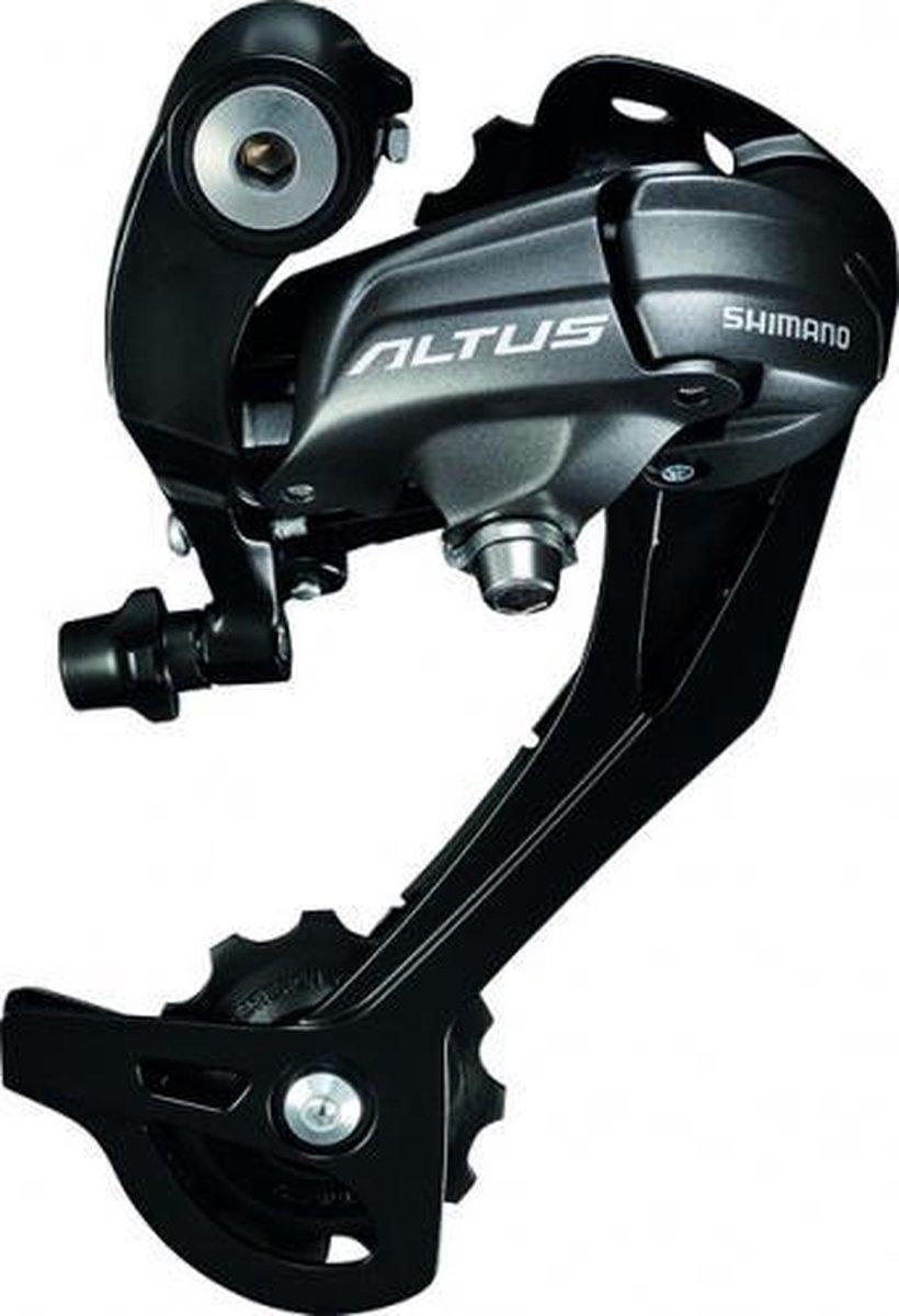 shimano altus rd m370 schakelmechanisme 9 speed zwart
