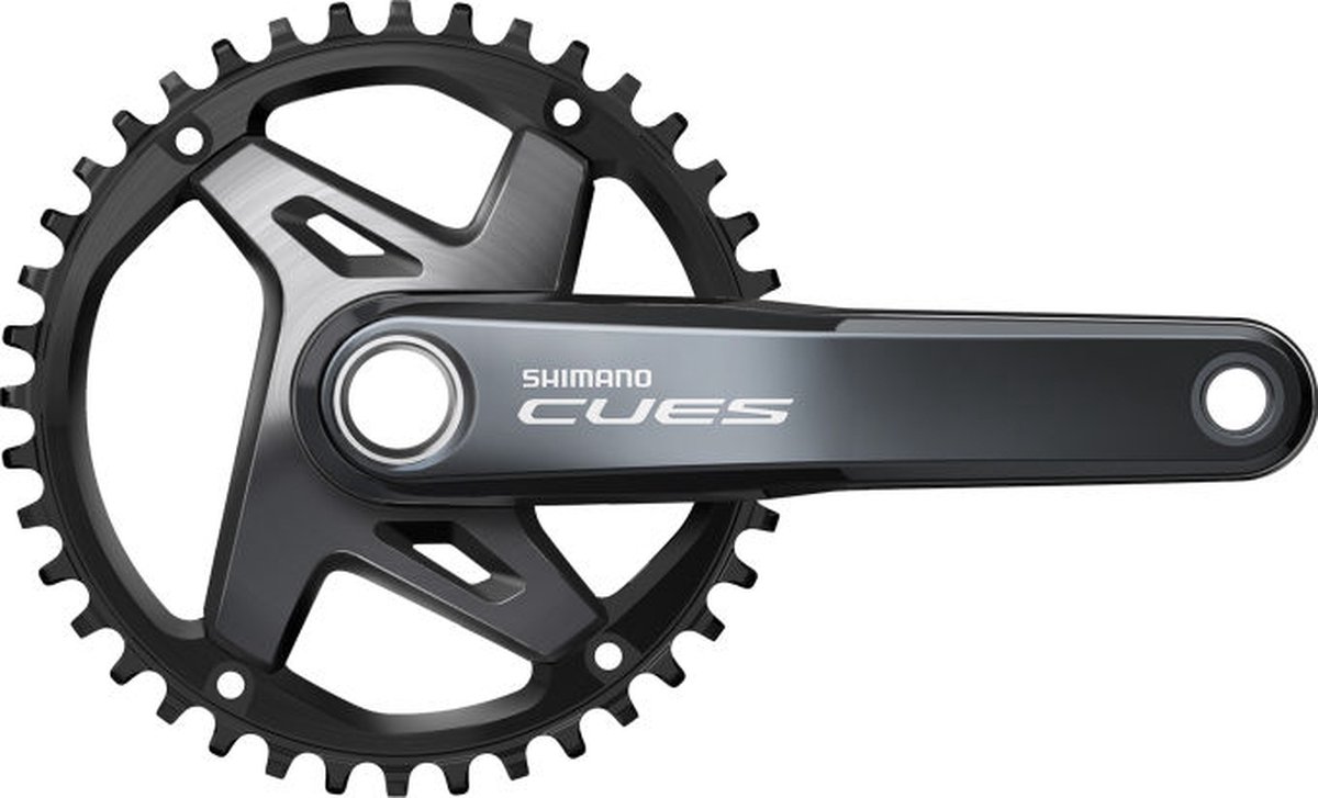 Shimano Cues Hollowtech U8000-1 Crankstel Zilver 175 mm / 40t Cranks kopen online