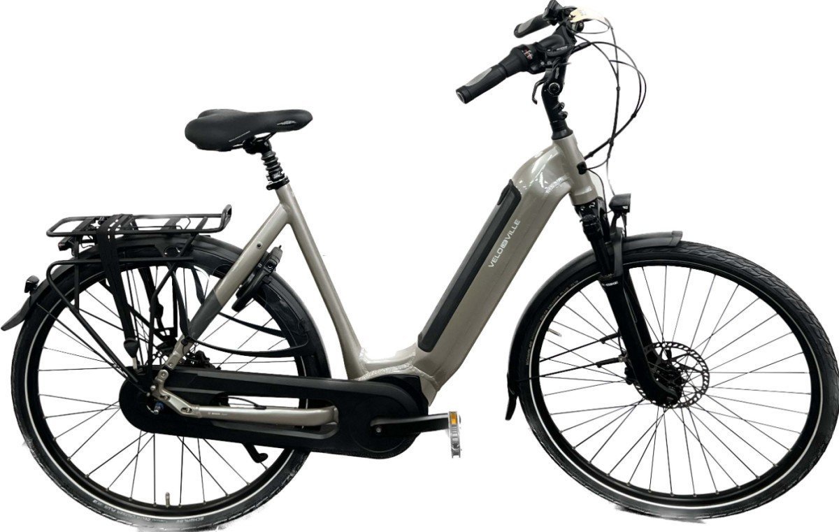 Velo de Ville AEB890 elektrische fiets metal grey glossy 60 cm Fiets (elektrisch) kopen online