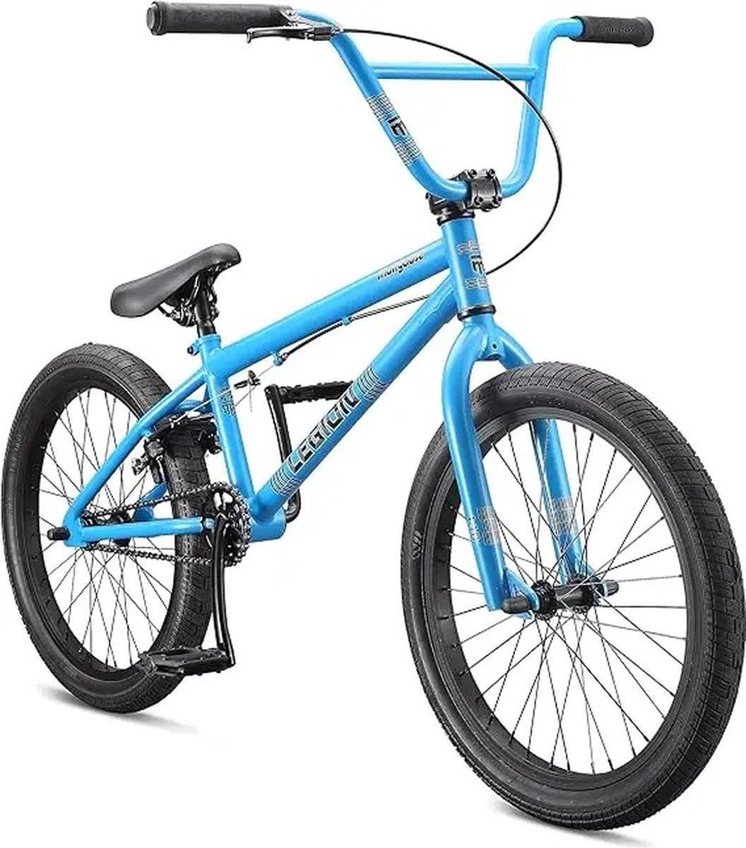 Verkoop Nederland® - Hot Kids - Freestyle - Sidewalk BMX Bike - Beginner Fiets - Jongens En Meisjes - 20-inch Wheels - Hi-Ten Steel Frame - Micro Drive BMX - Licht Blauw Kinderfiets kopen online