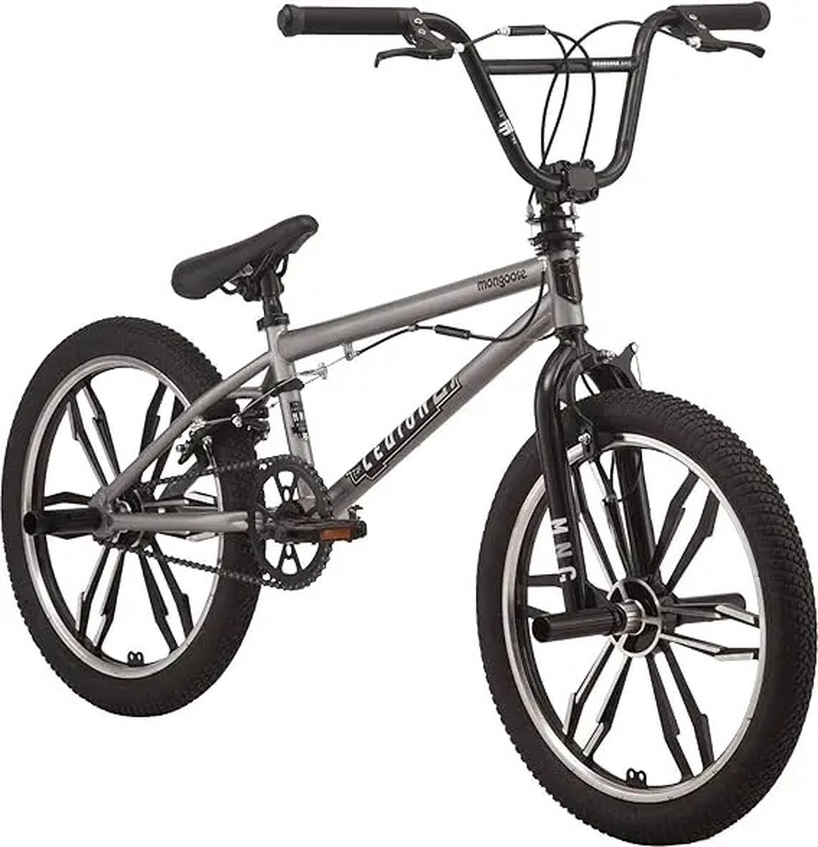 Verkoop Nederland® - Hot Kids - Freestyle - Sidewalk BMX Bike - Beginner Fiets - Jongens En Meisjes - 20-inch Wheels - Hi-Ten Steel Frame - Micro Drive BMX - Zilver Kinderfiets kopen online