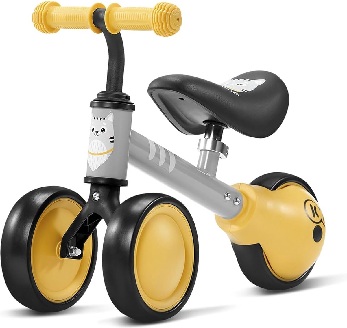 Verstelbare Kinderloopfiets met Lichtgewicht Frame en Veilige Rollen Kinderfiets kopen online
